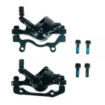 Комплект велосипедного тормоза ZOOM, дисковый механический, передний/задний, ротор 160мм, IS, DB-560-160