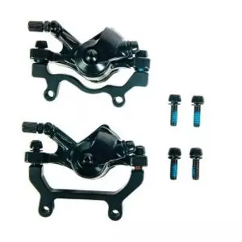 Комплект велосипедного тормоза ZOOM, дисковый механический, передний/задний, ротор 180мм, IS, DB-560-180