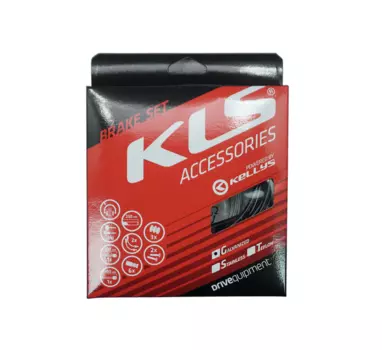 Комплект велосипедный тросов тормоза KLS, гальванизированный