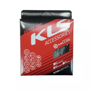 Комплект велосипедный тросов тормоза KLS, нержавеющий