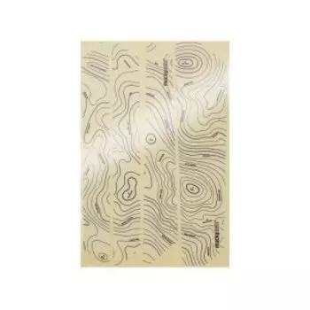 Комплект защитных наклеек Mucky Nutz Stay Skinz Contours, для верхнего/нижнего пера, Gloss, MN0195