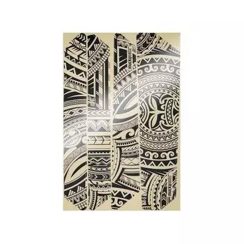 Комплект защитных наклеек Mucky Nutz Stay Skinz, для вехнего/нижнего пера, Tribal Gloss, MN0220