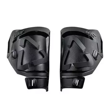 Комплект защитных пластин Leatt 5.5 Shin Plate Kit Black, 2025, 3021210501 (Размер: 12)
