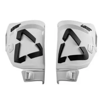 Комплект защитных пластин Leatt 5.5 Shin Plate Kit, White/Black, 2024, 3021210522