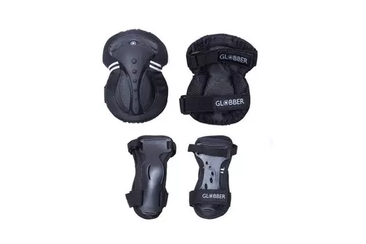 Комплект защиты Globber PROTECTIVE ADULT SET, (50KG+), BLACK (Размер: L )