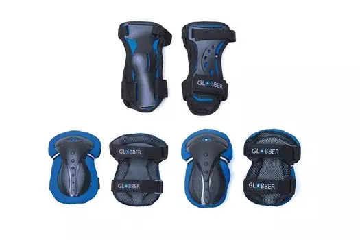 Комплект защиты Globber PROTECTIVE JUNIOR SET, детский, синий (Размер: XXS (-25KG))