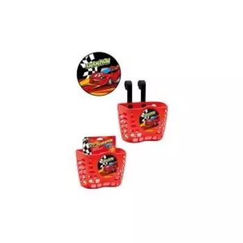 Корзина TRIX, Champion, детская, 12"-16", крепление на руль, 190х125х140мм, пластиковая, красная, BSTX071216CH