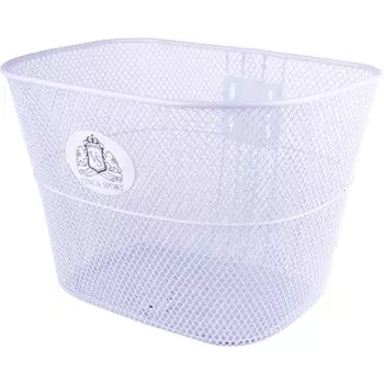 Корзинка передняя с креплением Vinca Sport "на усы", 310*230*230мм, белая, P 02 white