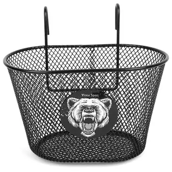 Корзинка Vinca Sport, Bear, стальная, 240x150x150 мм, черная, P 09 black Bear