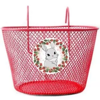 Корзинка Vinca Sport, Bunny, стальная, 240x150x150 мм, красная, P 09 Bunny