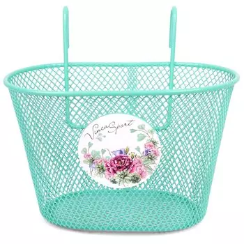 Корзинка Vinca Sport, Summer, стальная, 240x150x150 мм, бирюзовая, P 09 Summer