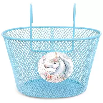 Корзинка Vinca Sport, unicorn, стальная, 240x150x150 мм, голубая, P 09 Unicorn