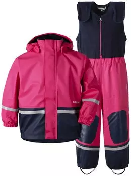 Костюм детский Didriksons BOARDMAN KIDS SET, розовый персик, 503104