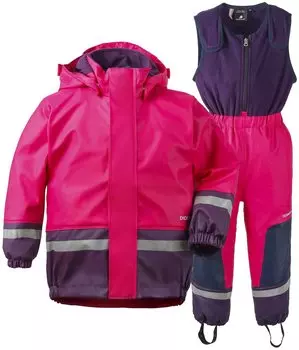 Костюм детский Didriksons BOARDMAN KIDS SET, розовый, 501989