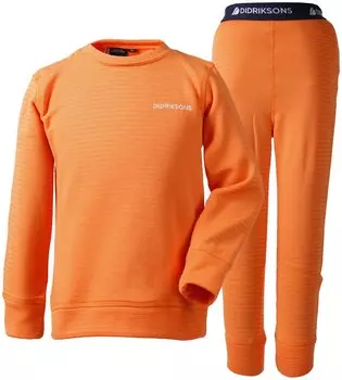 Костюм детский Didriksons MOARRI KIDS SET, морковный, 501938