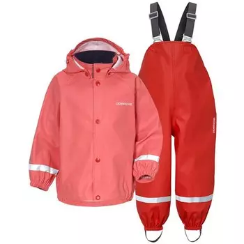 Костюм детский DIDRIKSONS SLASKEMAN KID'S SET 509, персиковая роза, 504392 (Рост: 140, Цвет: Персиковая роза)