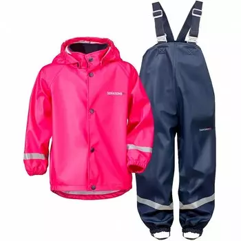 Костюм детский Didriksons SLASKEMAN KIDS SET, фуксия, 502931
