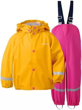 Костюм детский Didriksons SLASKEMAN KIDS SET, оранжевый, 502931