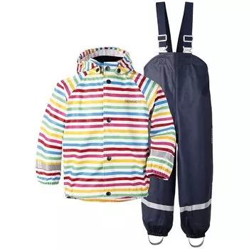 Костюм детский Didriksons SLASKEMAN PRINTED, разноцветная полоска, 502369