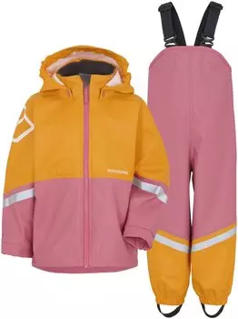 Костюм детский DIDRIKSONS WATERMAN KIDS SET 667 неоновый розовый, 504449 (120 504449)