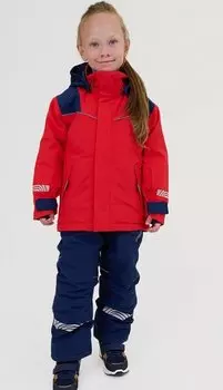 Костюм детский NORPPA ELTON KIDS SET 040 красный, 100227 (Рост: 110)