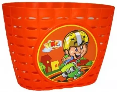 Велокорзина Vinca Sport, детская, на руль, P06 Skater