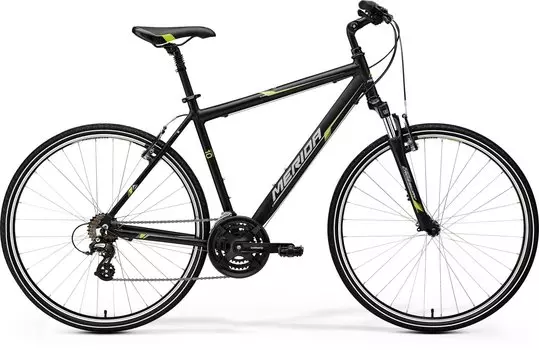 Кроссовый велосипед Merida Crossway 10-V Lady 2017 черный