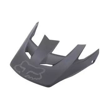 Козырек к шлему Fox Rampage Pro Carbon Helmet Visor, матовый черный, пластик, 04119-255-NS