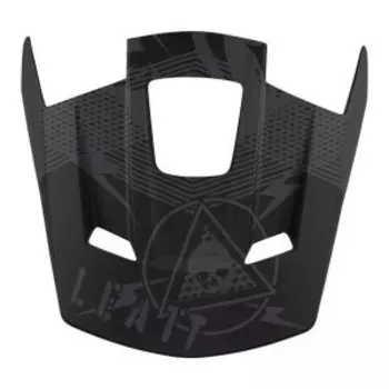 Козырек к шлему Leatt Moto 2.5 Visor, Stealth, OS, 2024, 4024020835