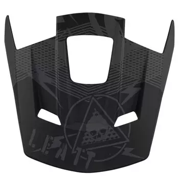 Козырек к шлему Leatt Moto 2.5 Visor, Stealth, 2025, 4024020835