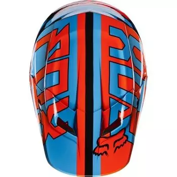 Козырек к велошлему Fox V1 Helmet Visor Falcon, Black/Orange (Размер: XL/XXL, Цвет: Black/Orange )