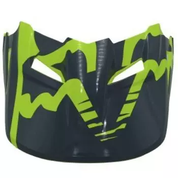 Козырек к велошлему Fox V1 Helmet Visor Race, Yellow