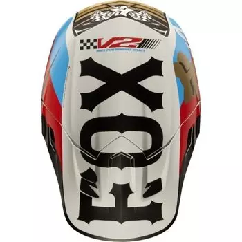 Козырек к велошлему Fox V2 Helmet Visor Rohr, Black (18256-001-OS)