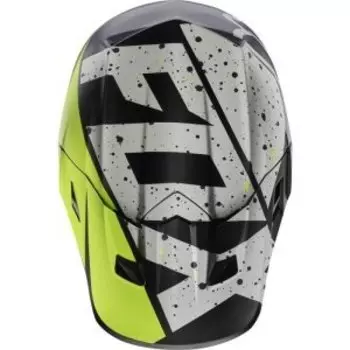 Козырек к велошлему Fox V2 Helmet Visor Nirv Grey/Yellow (18255-086-OS)