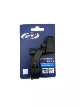 Крепеж на руль BBB headlight bracket CenterMount, универсальный, для велофонарей, Black, 2020, BLS-98