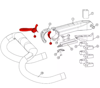 Крепление для держателя BMC ICS01 Garmin, 301652