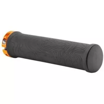 Грипсы велосипедные STELS XH-G213BL, 130 мм, золотистые кольца, индивидуальная упаковка, черный, 150240