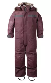 Комбинезон детский Didriksons ARNESEN, бургундия, 501885