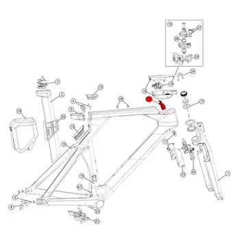 Крепление внутреннее BMC Timemachine 01, с мультитулом, 2020, 300843