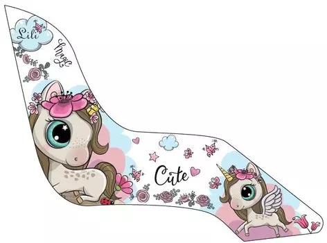 Кресло велосипедное для куклы "Лили", белое, VS-KD 01 Lili