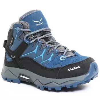 Кроссовки Salewa Alp Trainer Mid Gore-Tex Dark Denim/Charcoal, детские, унисекс, 00-0000064006_0365