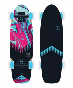 Круизер RIDEX Leak 28″X8″, деревянный, ABEC-7 Chrome, SX18491