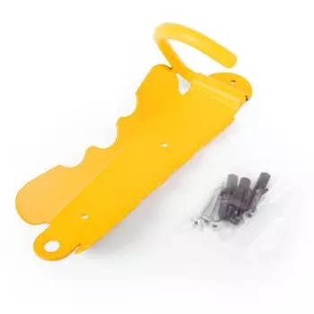 Крюк Vinca Sport стальной для хранения велосипеда, за колесо, крюк 90мм, желтый, РФ, HUK 02 yellow
