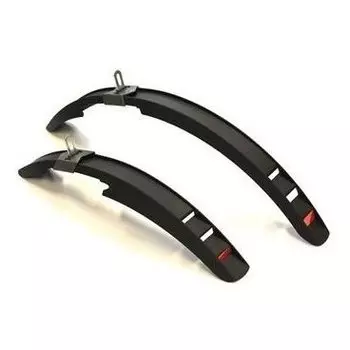 Крылья Author AXP Junior 20/24 20-24" пластиковые, черные 8-16002005