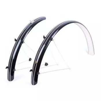 Крылья AUTHOR пластиковые AXP-60 Blk, размер 27.5"х60мм, черные, 8-16100530