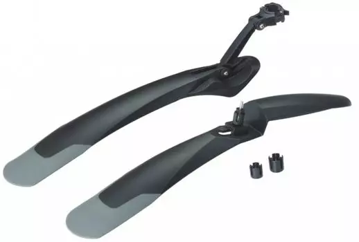 Крылья HOG YFP-44, 26", комплект, быстромьемные, пластик, черный, HOG-44