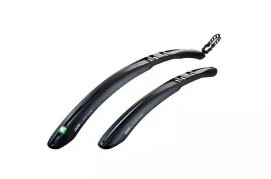 Крылья LASALLE ARIZONA, 26-28"х55, комплект, пластиковые, черные, 04-001112