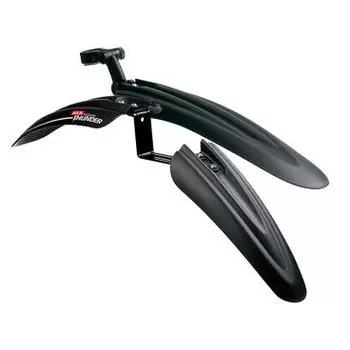 Крылья набор KELLYS KLS THUNDER, 26" (двухподвес, хардтейл), чёрные, Mudguards KLS THUNDER
