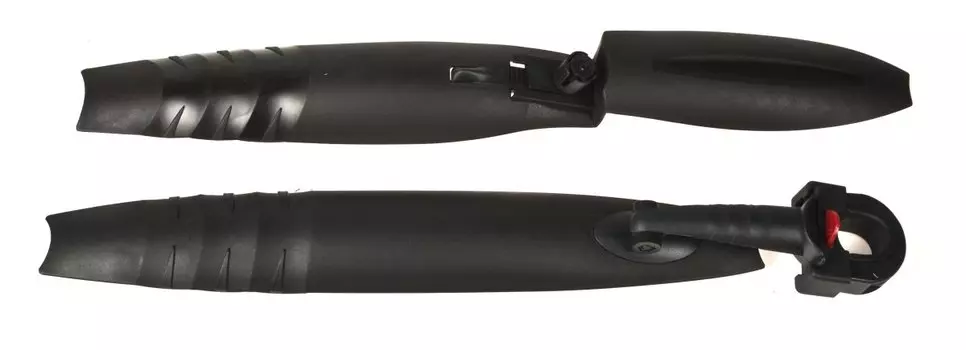 Крылья (переднее + заднее) Vinca Sport быстросъёмные 24"-26", черные HN 07