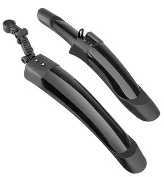 Крылья пластик комплект Forward (переднее, заднее) 24"-26", черный, XGNB-007-3